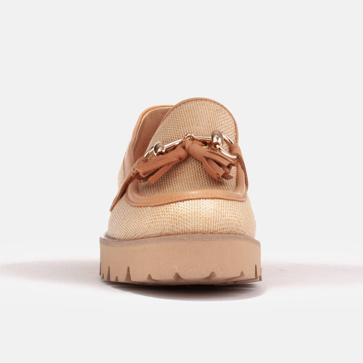 Moccasins Fabienne Rafia